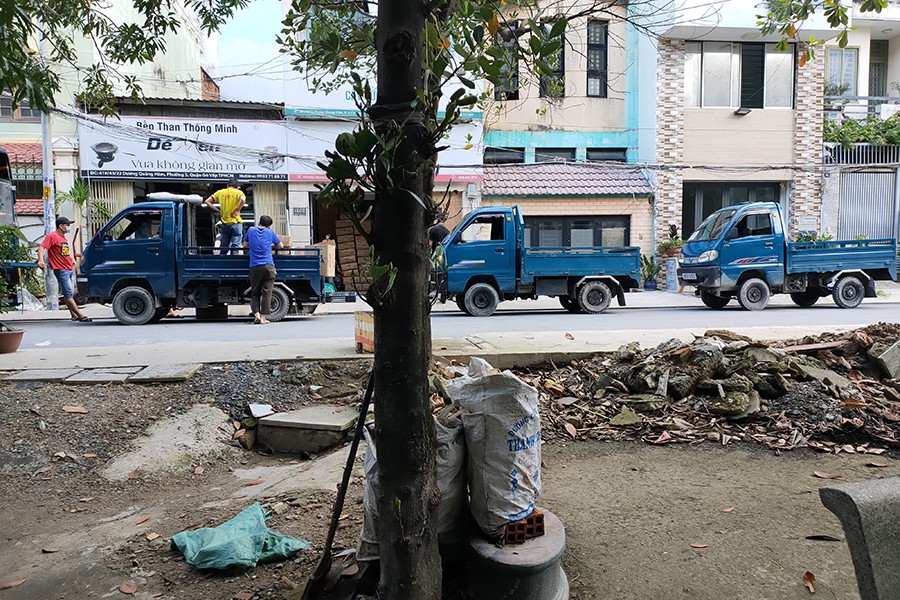 Xe ba gác chở thuê và nỗi lòng của các bác tài