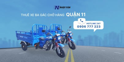 Xe ba gác quận 11