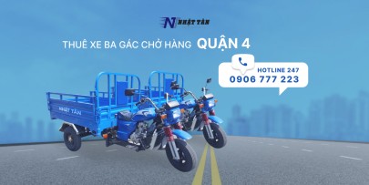 Xe ba gác quận 4
