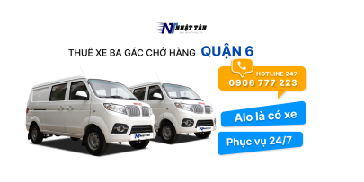 Xe ba gác quận 6