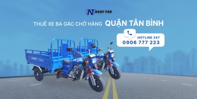 Xe ba gác quận Tân Bình
