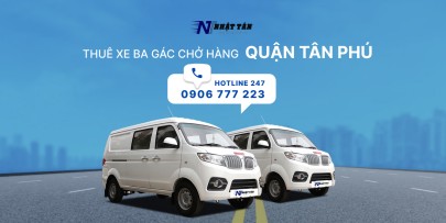 Xe ba gác quận Tân Phú