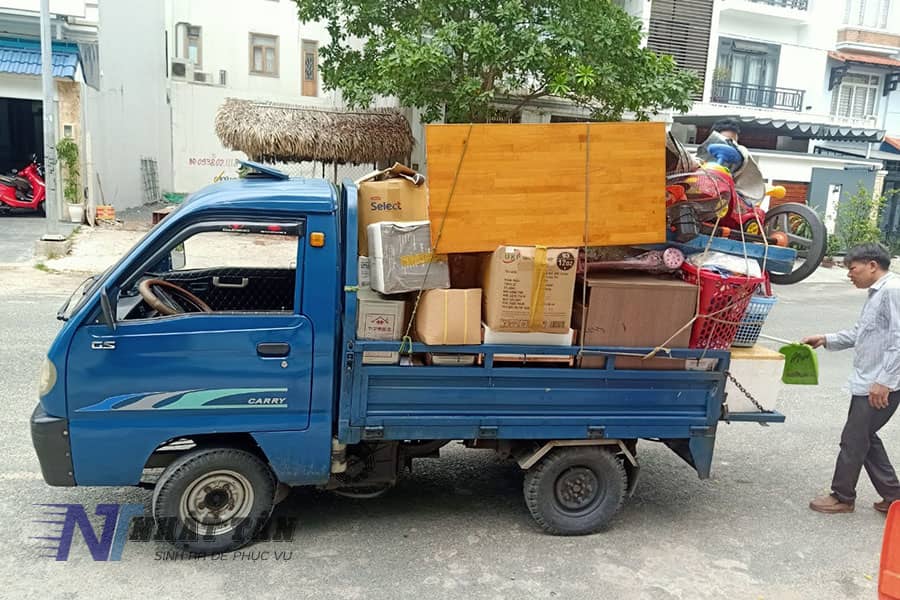 chuyển nhà với xe tải nhỏ