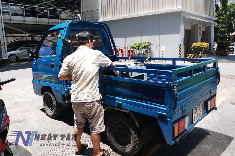 xe ba gác chở hàng quận 11