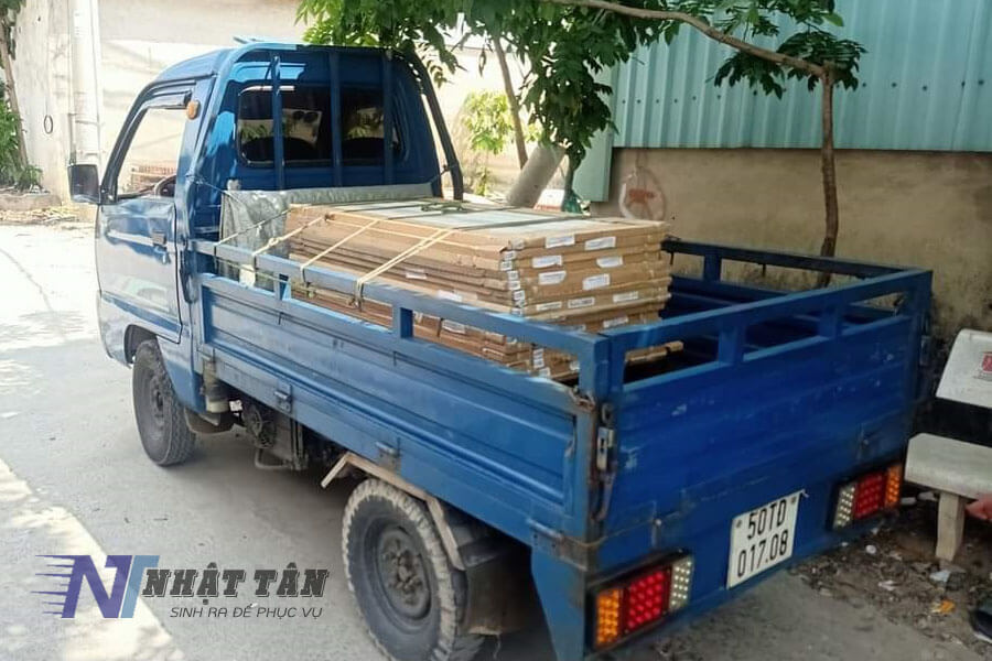 Xe ba gác chở hàng thuê quận 12