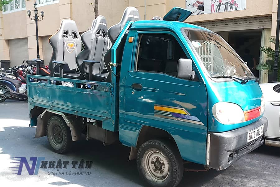 Chuyến xe ba gác chuyển nhà tại quận 4