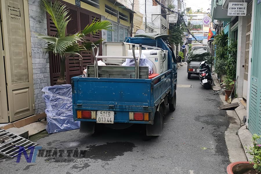 Xe ba gác chuyển đồ thuê tại quận 4