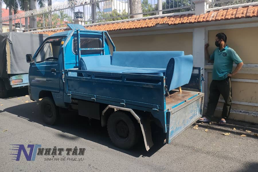 Hành trình vi vu cùng xe ba gác máy chở hàng quận 8