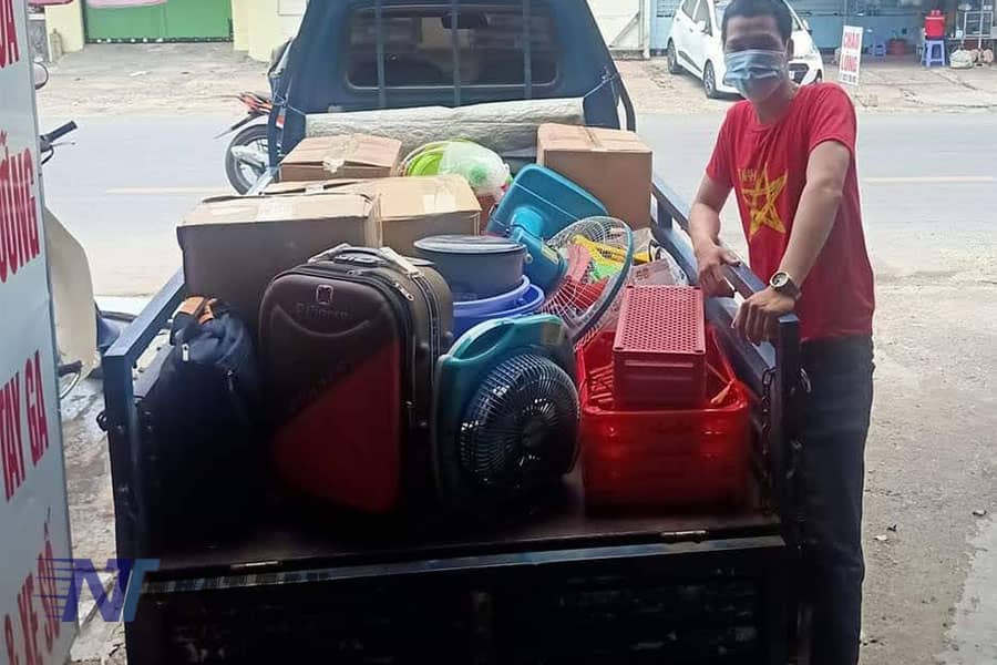 xe ba gác chuyển phòng trọ quận tân phú
