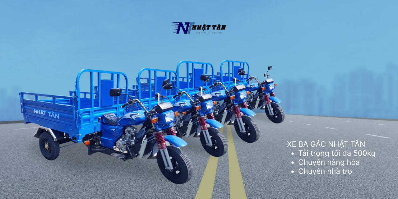 Xe ba gác chở hàng - sự lựa chọn hàng đầu của sinh viên và dân văn phòng