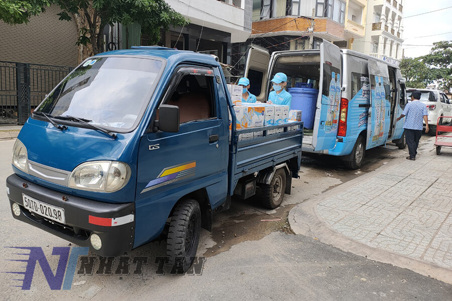 xe ba gác chở hàng thuê quận 11