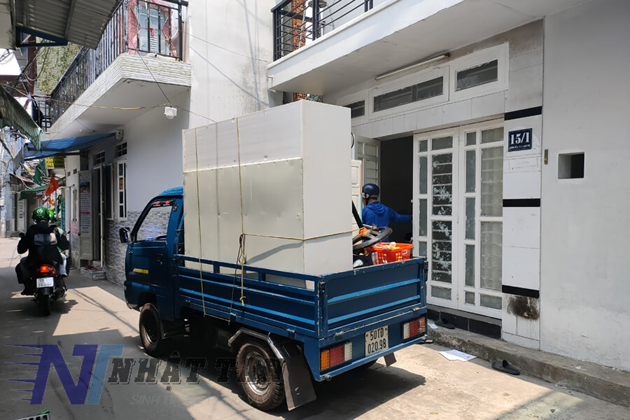 Xe ba gác chở hàng thuê quận 8