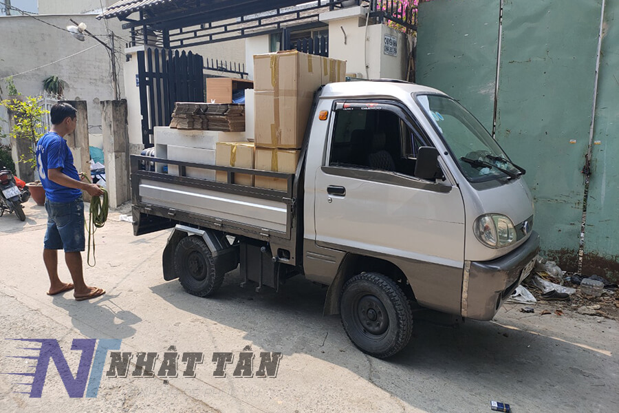 Xe ba gác chở hàng thuê quận 8