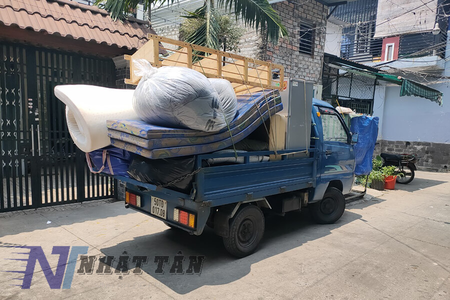 Xe ba gác chở hàng thuê quận 8