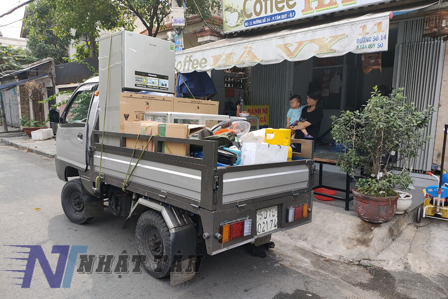 Xe ba gác quận Tân Phú